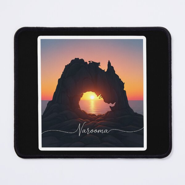 Item preview, Narooma's Golden Hour: A Beautiful and Dreamy Seascape designed and sold by Digital Dreams Arts.