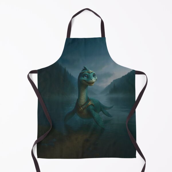 Item preview, Loch Ness Monster Fantasy Art – Mystic Teenage Nessie designed and sold by designs_by_s2.