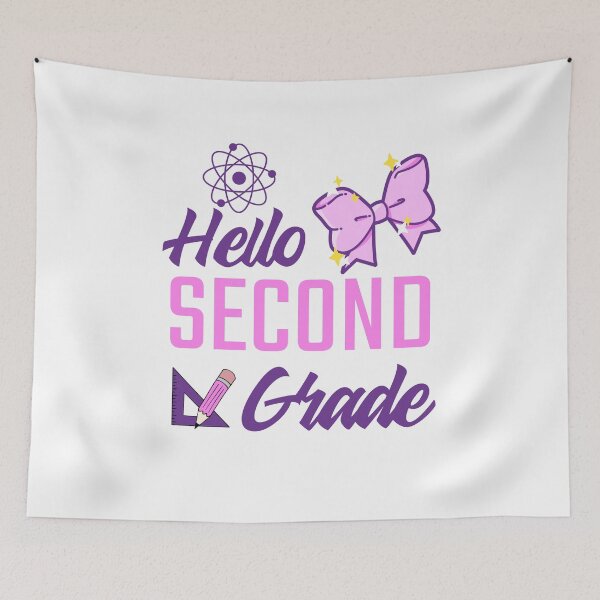 Item preview, Hello Second Grade designed and sold by 87-Aesthetics.