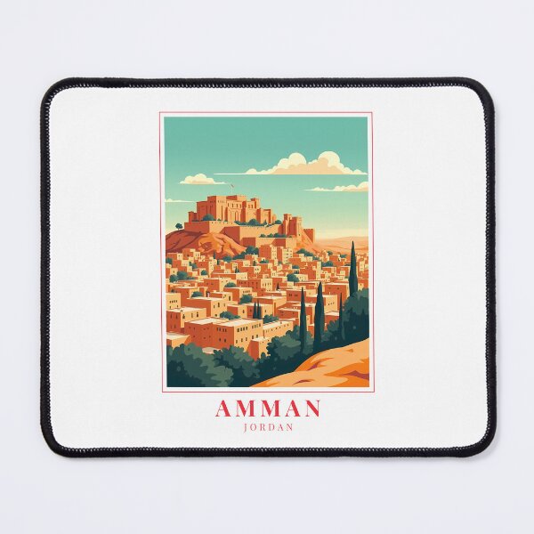 Item preview, Amman Jordan designed and sold by MapMyMiles.