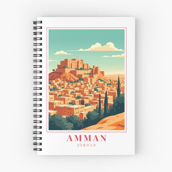 Item preview, Amman Jordan designed and sold by MapMyMiles.