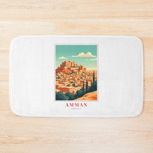 Item preview, Amman Jordan designed and sold by MapMyMiles.