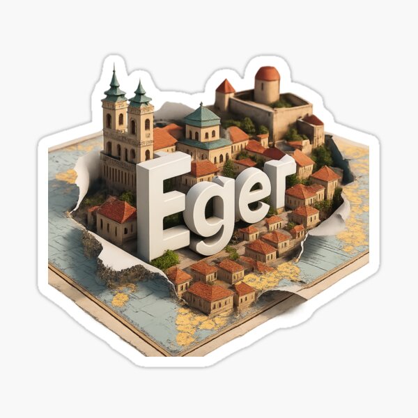 Item preview, Eger map designed and sold by Kogart.