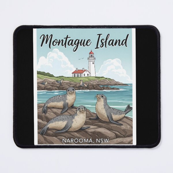 Item preview, Narooma, Montague Island Seals: The Seal Playground designed and sold by Digital Dreams Arts.