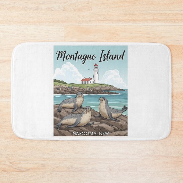 Item preview, Narooma, Montague Island Seals: The Seal Playground designed and sold by Digital Dreams Arts.
