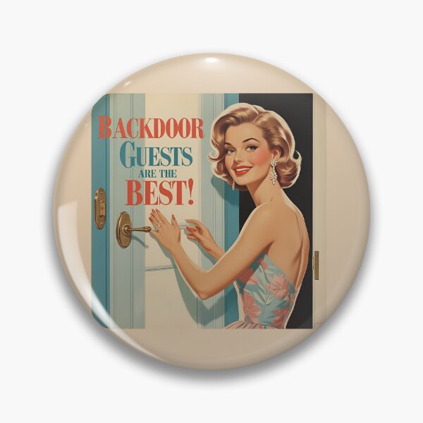 Item preview, Backdoor guests are the best! designed and sold by NicMacTees.