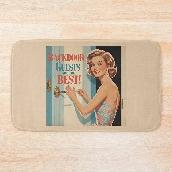 Item preview, Backdoor guests are the best! designed and sold by NicMacTees.