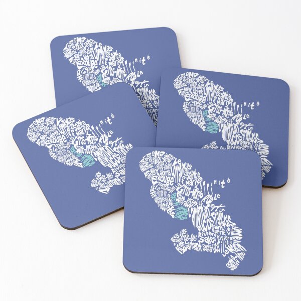 Item preview, Martinique White Sky Blue designed and sold by REGIS DEKERLE.