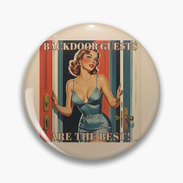 Item preview, Backdoor guests are the best! designed and sold by NicMacTees.