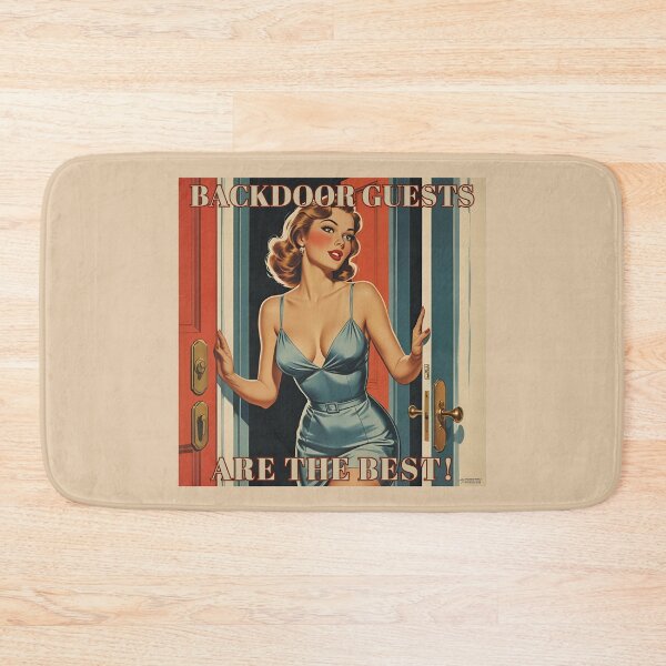 Item preview, Backdoor guests are the best! designed and sold by NicMacTees.