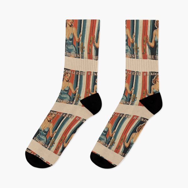 Item preview, Backdoor guests are the best! designed and sold by NicMacTees.