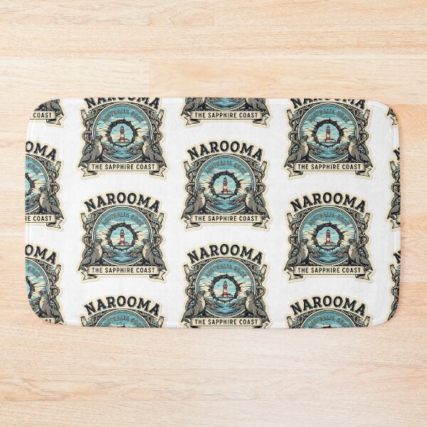 Item preview, An Adventurous Narooma Patch: A Collectible Badge Design designed and sold by Digital Dreams Arts.