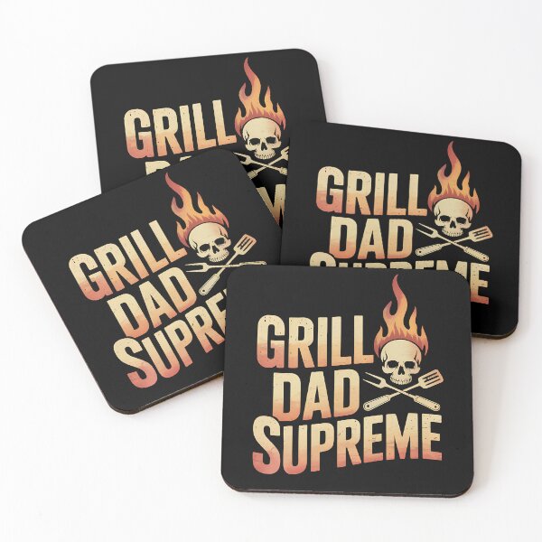 Item preview, Grill Dad Supreme Skull Flame Skull Flame BBQ King designed and sold by Taans-Creation.