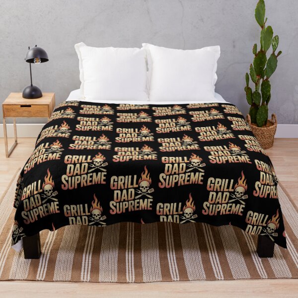 Item preview, Grill Dad Supreme Skull Flame Skull Flame BBQ King designed and sold by Taans-Creation.