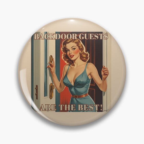 Item preview, Backdoor guests are the best! designed and sold by NicMacTees.