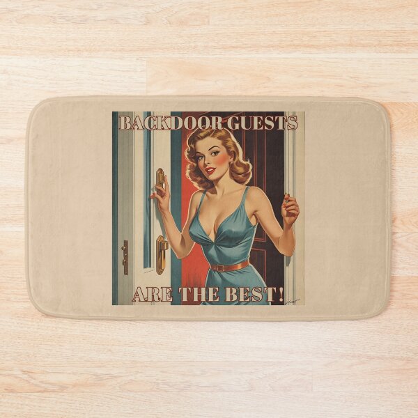 Item preview, Backdoor guests are the best! designed and sold by NicMacTees.