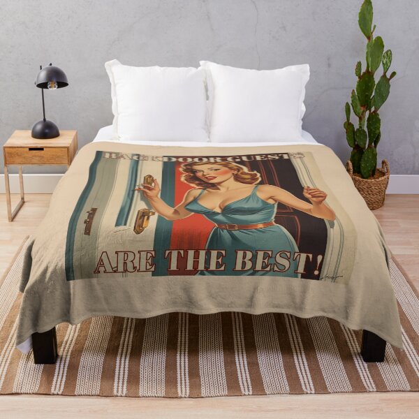 Item preview, Backdoor guests are the best! designed and sold by NicMacTees.