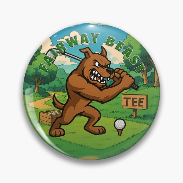 Item preview, Fairway Beast designed and sold by Nomadic Spirit Studios.