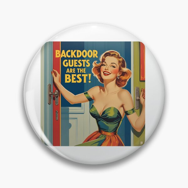 Item preview, Backdoor guests are the best! designed and sold by NicMacTees.
