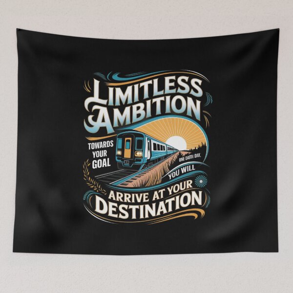 Item preview, Limitless Ambition – Motivation for Go-Getters designed and sold by robyclub.