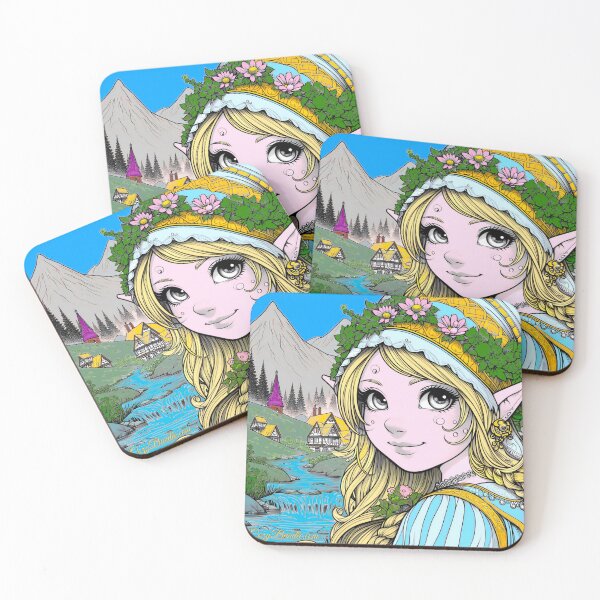Item preview, Gnomes At Home - Cozy Art designed and sold by A Cozy Bundle.