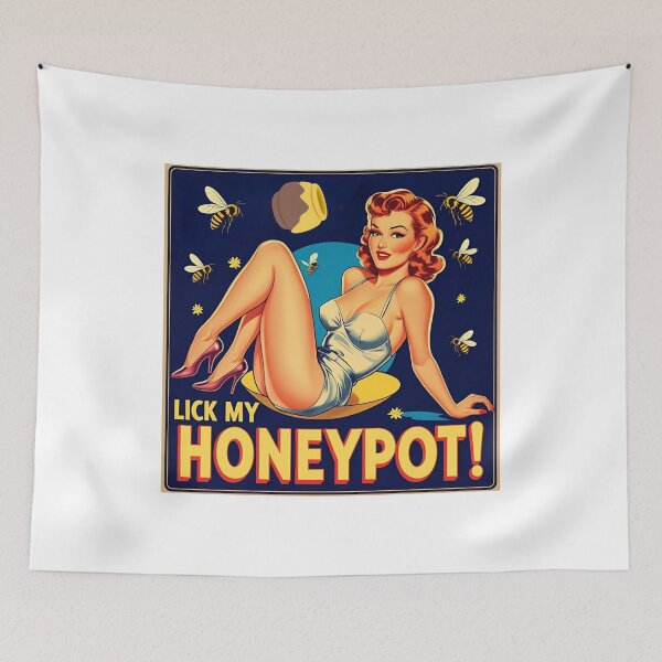 Item preview, Lick my honeypot! designed and sold by NicMacTees.
