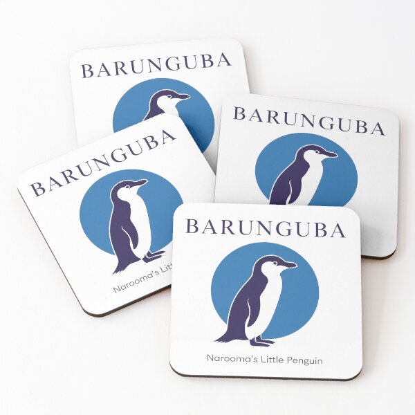 Item preview, The Little Penguin of Narooma: A Stylish and Simple Logo Barunguba designed and sold by Digital Dreams Arts.