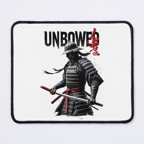 Item preview, Unbowed Samurai - Japanese Warrior designed and sold by Maverick Spirit.