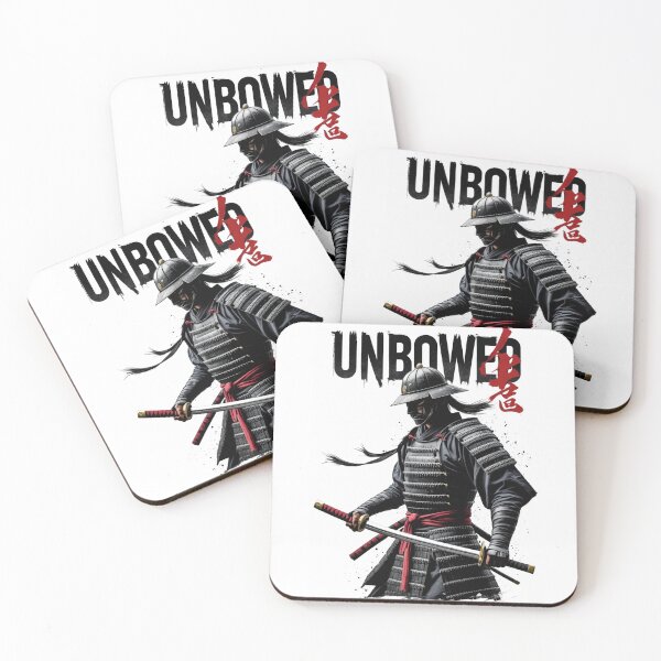 Item preview, Unbowed Samurai - Japanese Warrior designed and sold by Maverick Spirit.