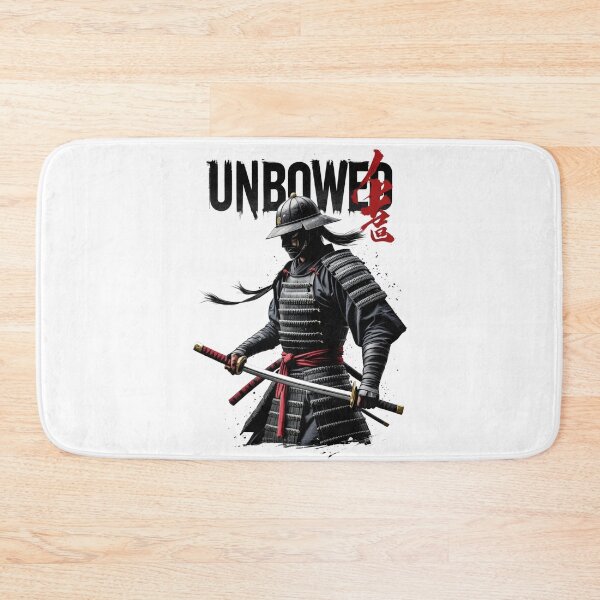 Item preview, Unbowed Samurai - Japanese Warrior designed and sold by Maverick Spirit.