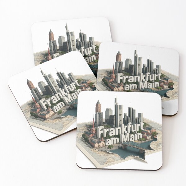 Item preview, Frankfurt am Main map designed and sold by Kogart.