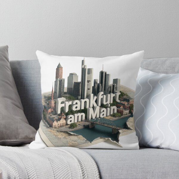 Item preview, Frankfurt am Main map designed and sold by Kogart.