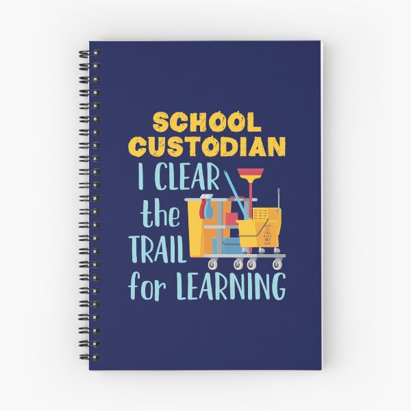 Item preview, School Custodian I Clear the Trail for Learning designed and sold by jaygo.