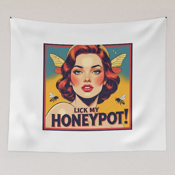 Item preview, Lick my honeypot! designed and sold by NicMacTees.