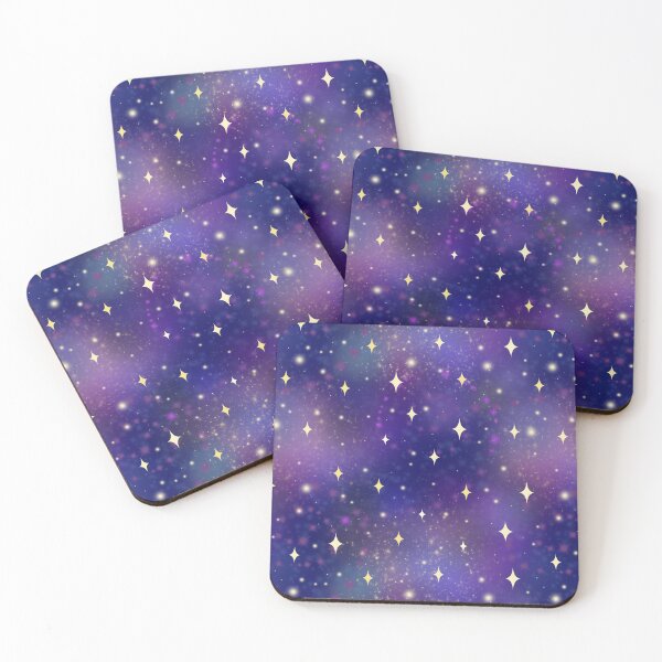 Item preview, Purple Galaxy Stars Pattern designed and sold by Julie Erin Designs.