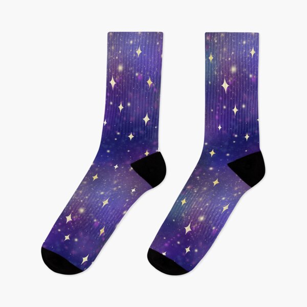 Item preview, Purple Galaxy Stars Pattern designed and sold by Julie Erin Designs.