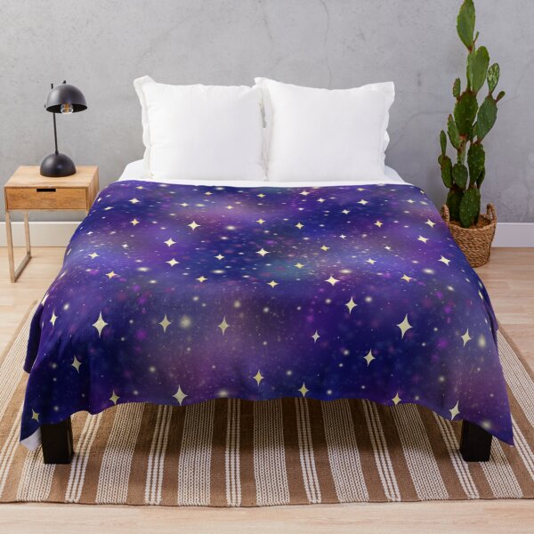 Item preview, Purple Galaxy Stars Pattern designed and sold by Julie Erin Designs.