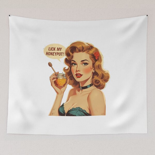 Item preview, Lick my honeypot! designed and sold by NicMacTees.