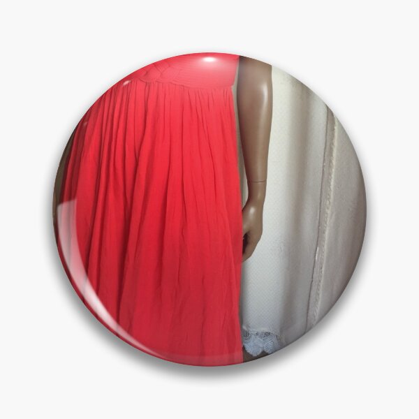 Item preview, Glamourous red silk evening dress designed and sold by prosperity2025.