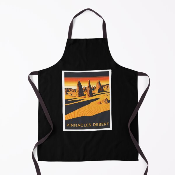 Item preview, The Shape of the Desert: A Minimalist Pinnacles Desert Sunset designed and sold by Digital Dreams Arts.