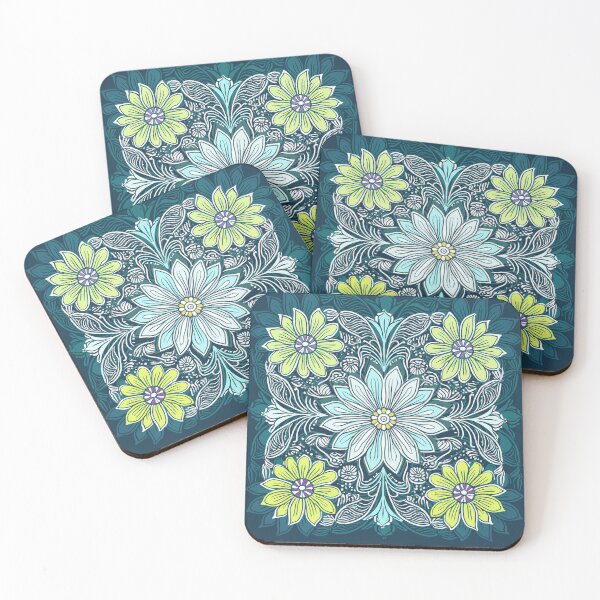 Item preview, Hippie flowers Daisy Batik designed and sold by AuroraXGreen.