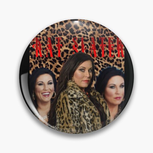 Item preview, Kat Slater With Leopard Print Background designed and sold by Rebeccasummerx.