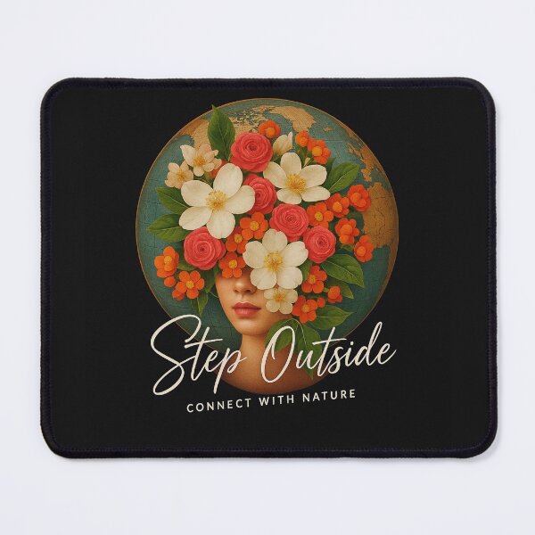 Item preview, Step Outside – Global Blossom Art for Conscious Dreamers, Nature Lovers Ready to Bloom Worldwide designed and sold by AATGShop.