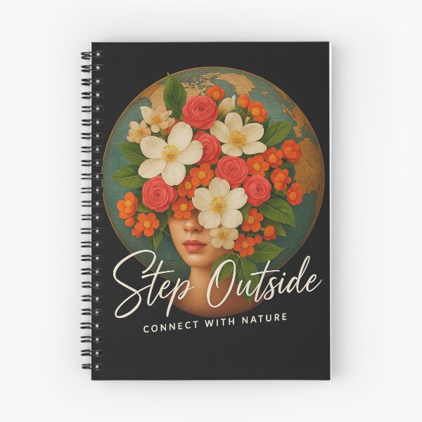 Item preview, Step Outside – Global Blossom Art for Conscious Dreamers, Nature Lovers Ready to Bloom Worldwide designed and sold by AATGShop.