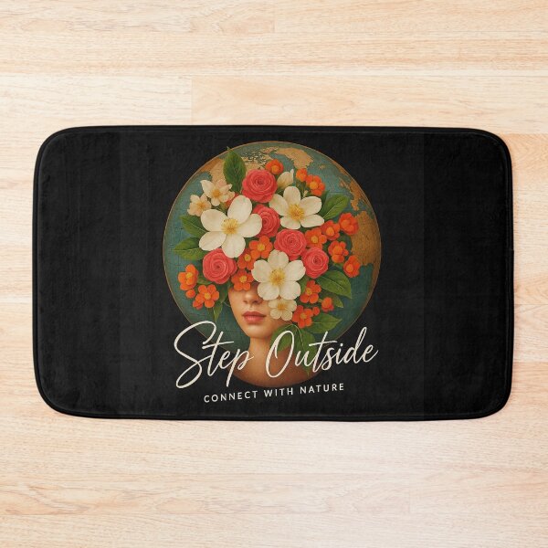 Item preview, Step Outside – Global Blossom Art for Conscious Dreamers, Nature Lovers Ready to Bloom Worldwide designed and sold by AATGShop.