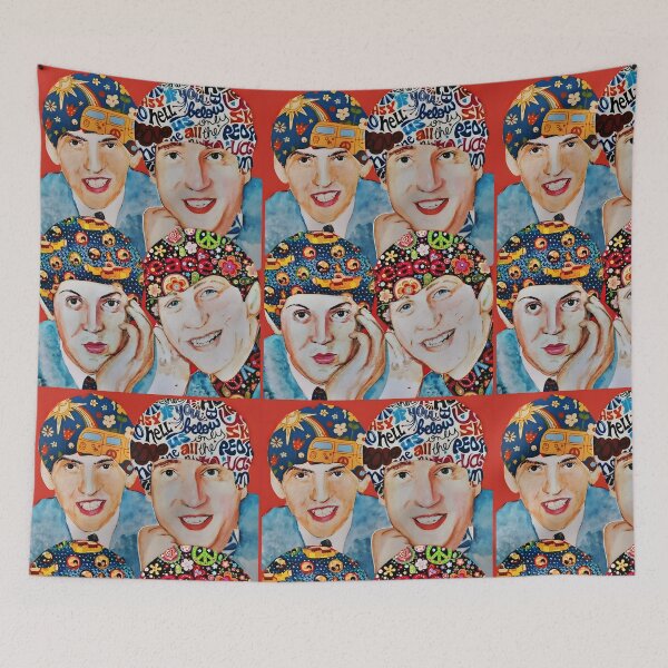 Item preview, Fab four fan art designed and sold by calamityjay.