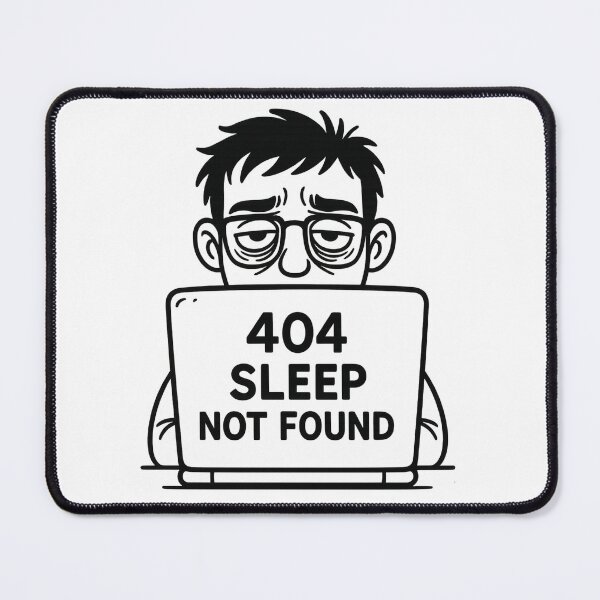 Item preview, 404 Sleep not found designed and sold by GitItOnShop.