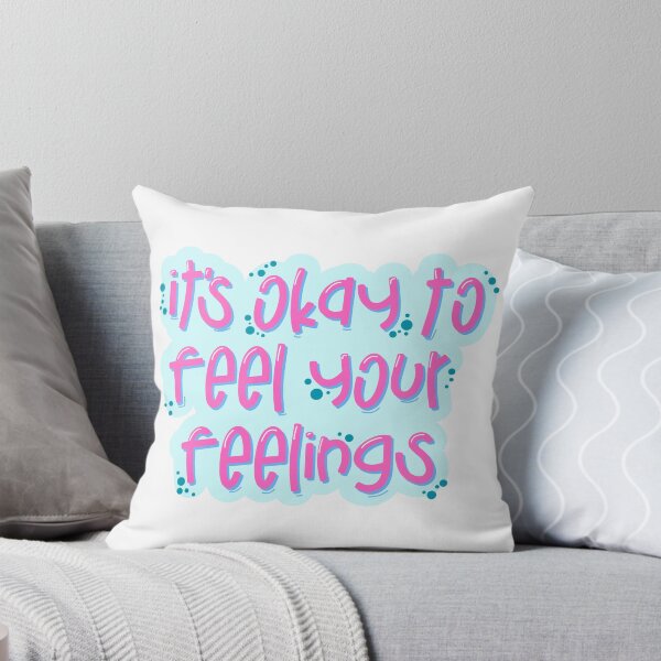 Item preview, It’s ok to feel your feelings design  designed and sold by Sketchy Stickers.