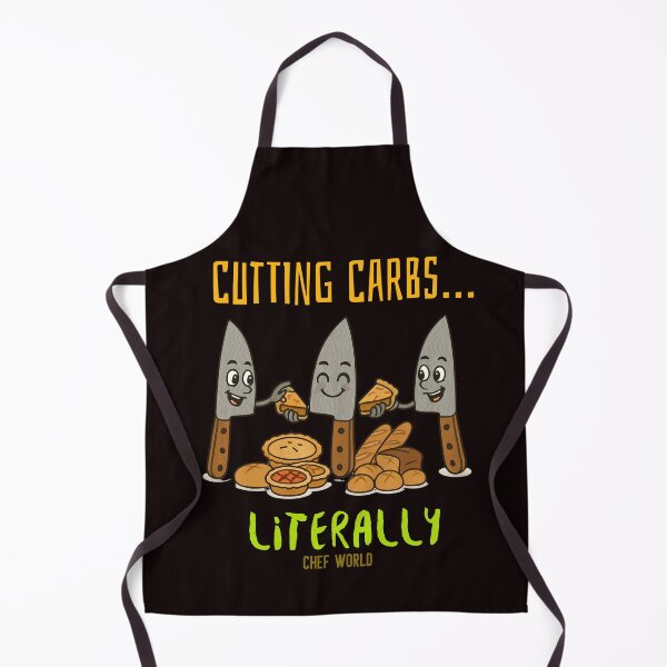 Item preview, Cutting Carbs… Literally, Chef Knife designed and sold by ChallTs.