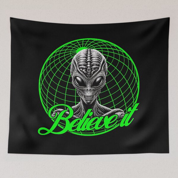 Item preview, Cool alien Believe it. designed and sold by ReneMM.